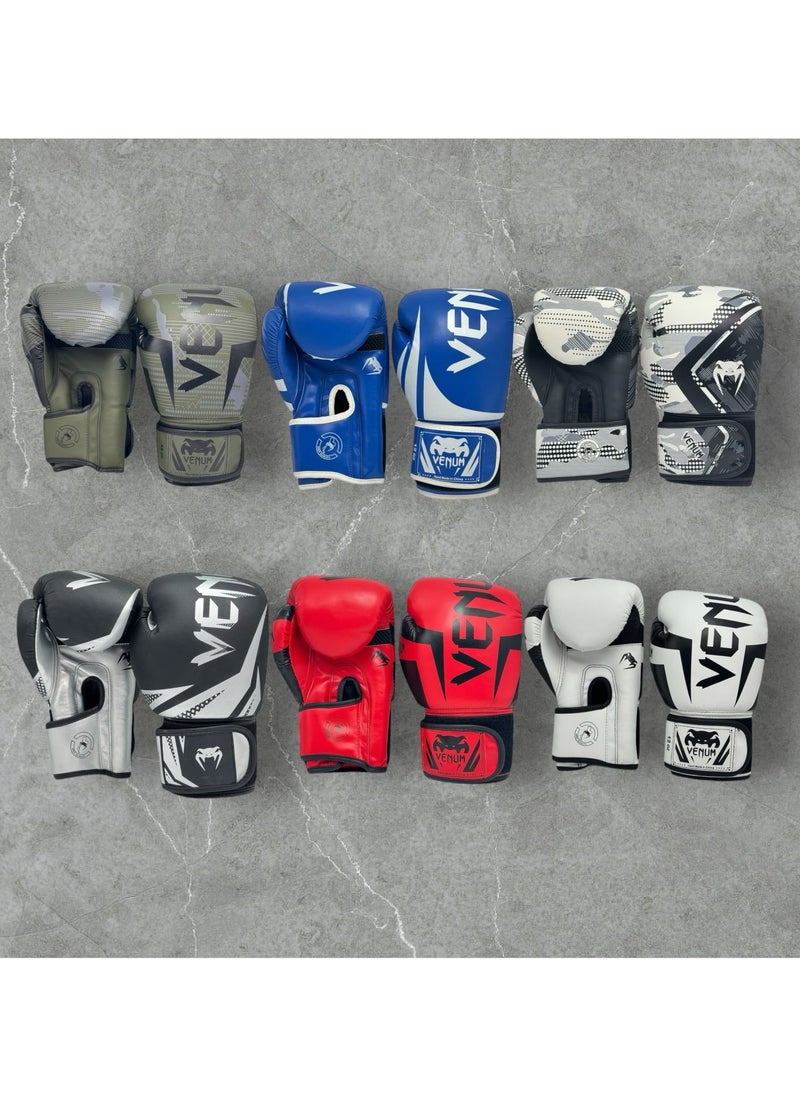 Generic - Professional Boxing Gloves Heavy Duty Gloves Adults Breathable Training Gloves Unisex MMA Gloves Men Women Boxing Gloves - Image 1