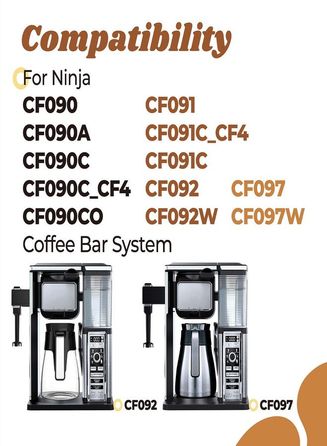 مغرفة قهوة ذكية من Xinafan لماكينة قهوة Ninja CF090 CF091 CF092 CF097، ملعقة قياس قهوة مزودة بمقياس، بديل لمغرفة قهوة ماكينة قهوة Ninja Carafe ذات التقديم الفردي، نظام مقهى القهوة - Image 3