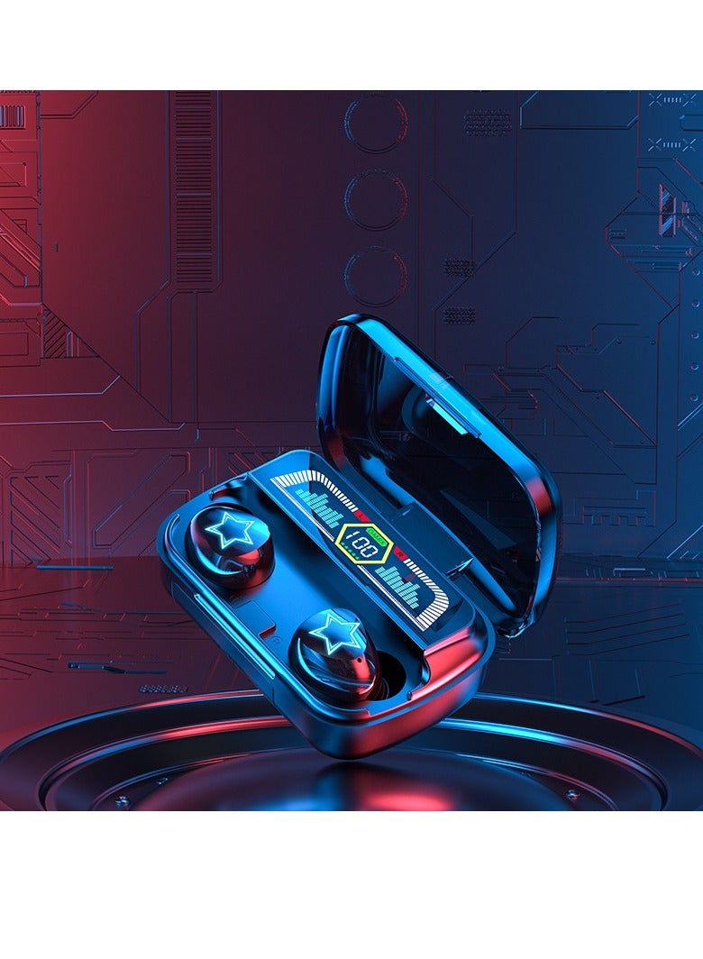 New Bluetooth headset noise reduction mechanical metal feel low latency wireless sports headset - Image 4