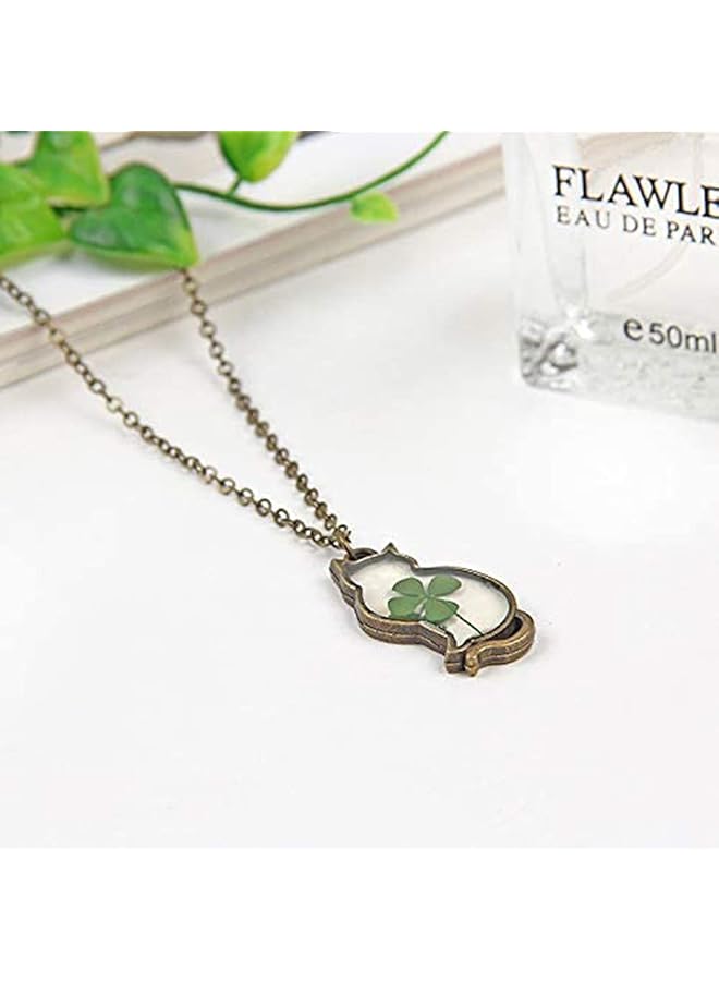 كوزي 12 قطعة من الزهور المجففة والنباتات المجففة الطبيعية وأوراق البرسيم المضغوطة وأوراق البرسيم المجففة ذات الأربع أوراق لصنع المجوهرات المصنوعة يدويًا من الراتنج وحرف فنية وزخارف الشموع المتنوعة وقلادات - Image 3