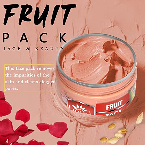 Lilium Fruit Face Pack & Double Side Face Roller (250g) - Image 2