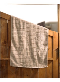 More cottons Grid Jacquard Towel 600 GSM  - Image 1