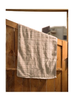 More cottons Grid Jacquard Towel 600 GSM  - Image 2