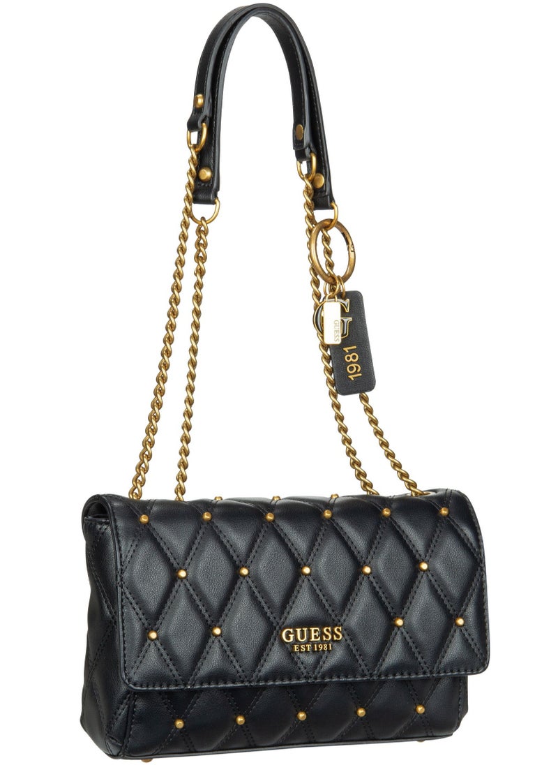 Guest - Metal Chains Womens Elegant Cross-body Bags Black - Image 1