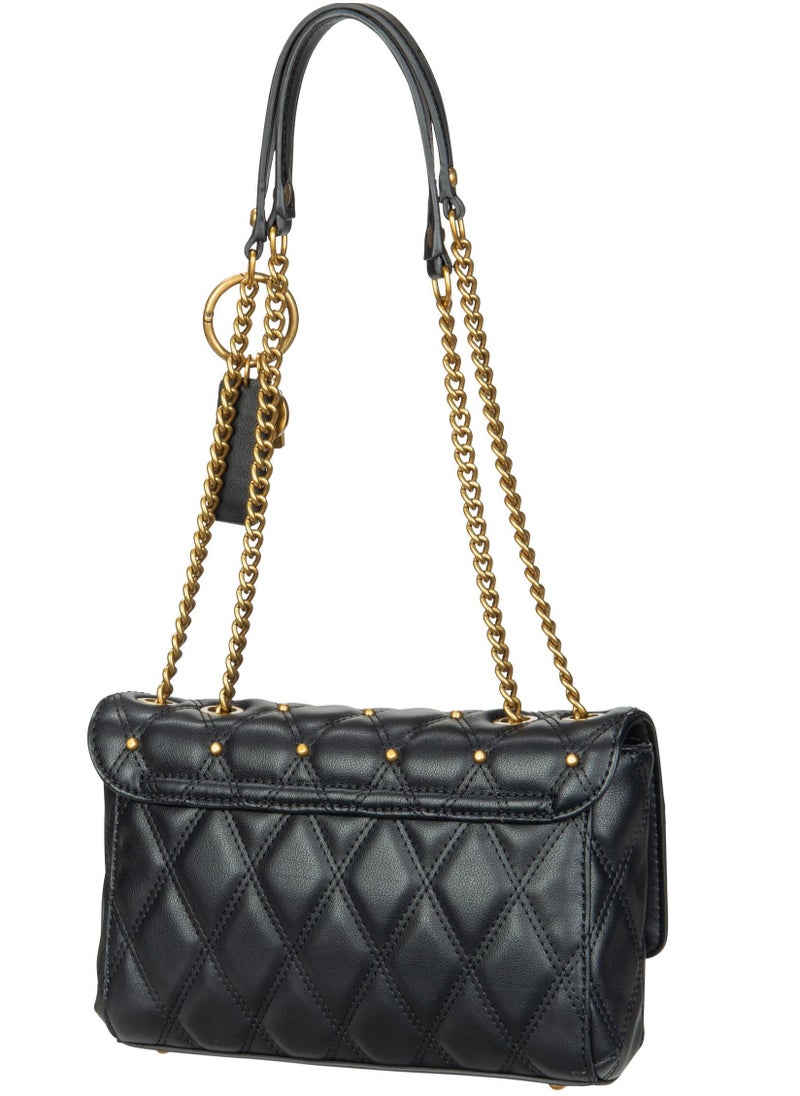 Guest - Metal Chains Womens Elegant Cross-body Bags Black - Image 1
