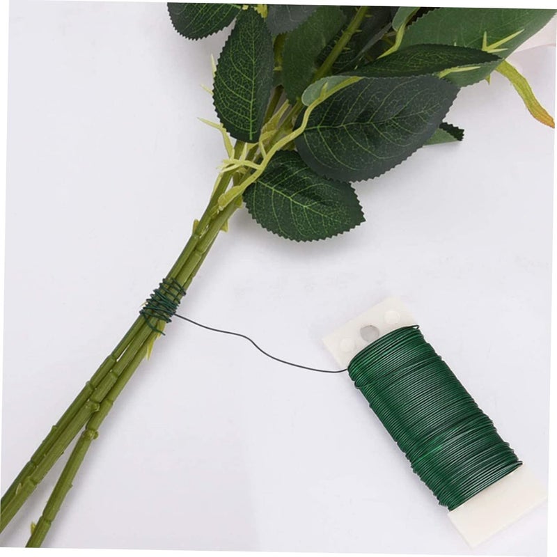 Licensed warehouse stored goods jojofuny 4rolls Flexible Green Floral Wire Coated Iron Bind Wire for Floral Arrangements Crafts and Artificial Flowers Per Roll Lightweight and Versatile Regional central warehouse stock Custom sizing alternatives Advanced minimal build Full land route delivery Easy lifting build Fine detail Mountain region eligible ship N/S/C nationwide deliver KSA market popular practical build Minimal design Multi warehouse process Seasonal & permanent compatible Easy clean surface Demand fit global economical quality Easy daily handling design General compatible design Balanced weight Trendy natural assorted colors Market popular practical build Repeated use friendly design Backup reserve local stock Occasional & permanent usable Protective coating On-demand local restock - Image 5