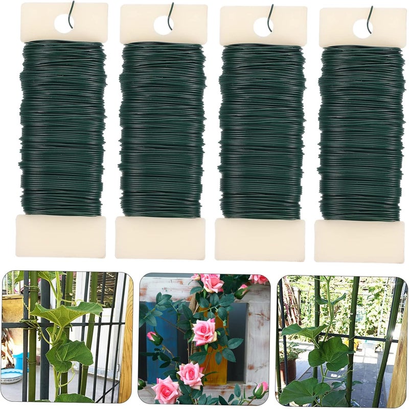 Licensed warehouse stored goods jojofuny 4rolls Flexible Green Floral Wire Coated Iron Bind Wire for Floral Arrangements Crafts and Artificial Flowers Per Roll Lightweight and Versatile Regional central warehouse stock Custom sizing alternatives Advanced minimal build Full land route delivery Easy lifting build Fine detail Mountain region eligible ship N/S/C nationwide deliver KSA market popular practical build Minimal design Multi warehouse process Seasonal & permanent compatible Easy clean surface Demand fit global economical quality Easy daily handling design General compatible design Balanced weight Trendy natural assorted colors Market popular practical build Repeated use friendly design Backup reserve local stock Occasional & permanent usable Protective coating On-demand local restock - Image 2