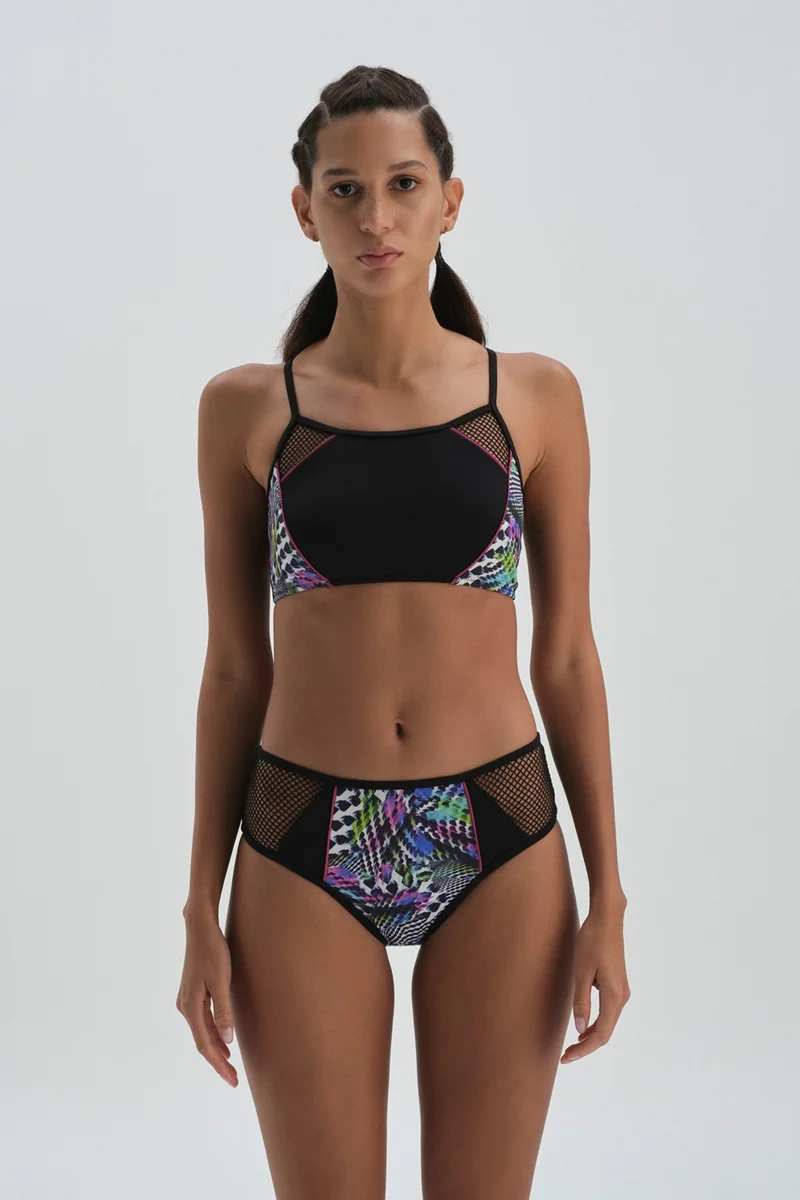 داجي Black Swimsuit Bikini Bottom