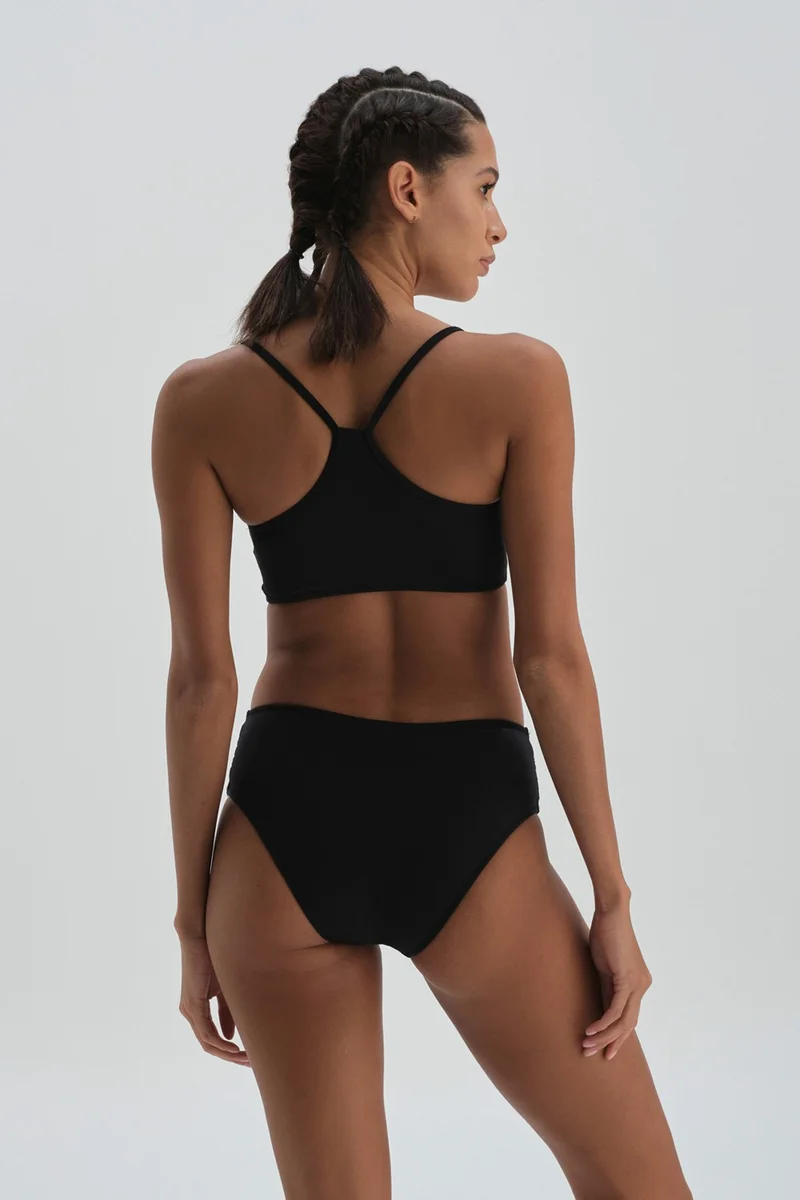 داجي Black Swimsuit Bikini Bottom