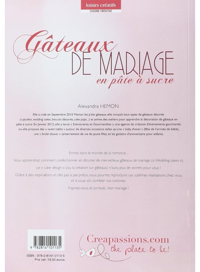 Gâteaux de mariage en pâte à sucre - Image 2