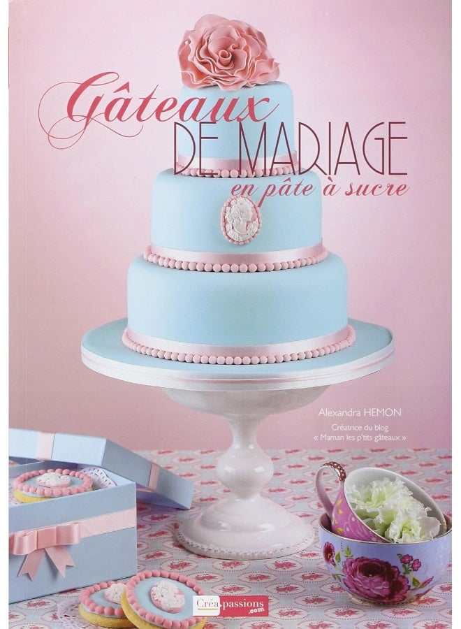 Gâteaux de mariage en pâte à sucre - Image 1