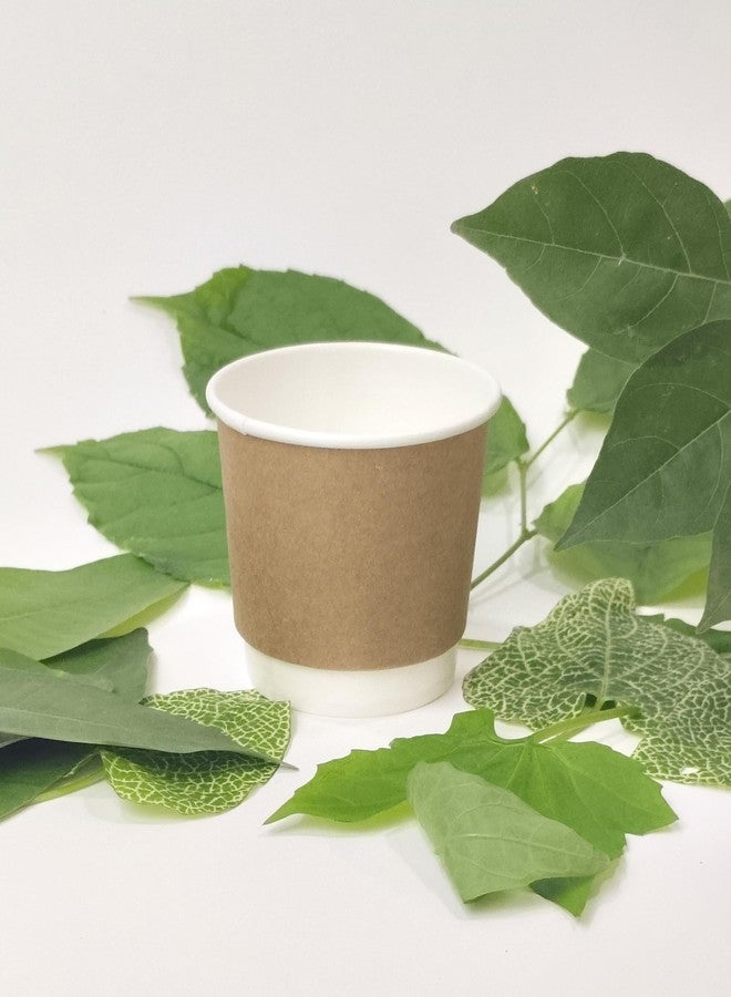 PARICOTT 150ml - 100 Cups | Double Wall Paper Cups | Premium Disposable Coffee/Tea Cups for Hot & Cold Drinks | Leak-Resistant, Insulated & Eco-Friendly | Ideal for Tea, Parties, Wedding & Events - Image 3