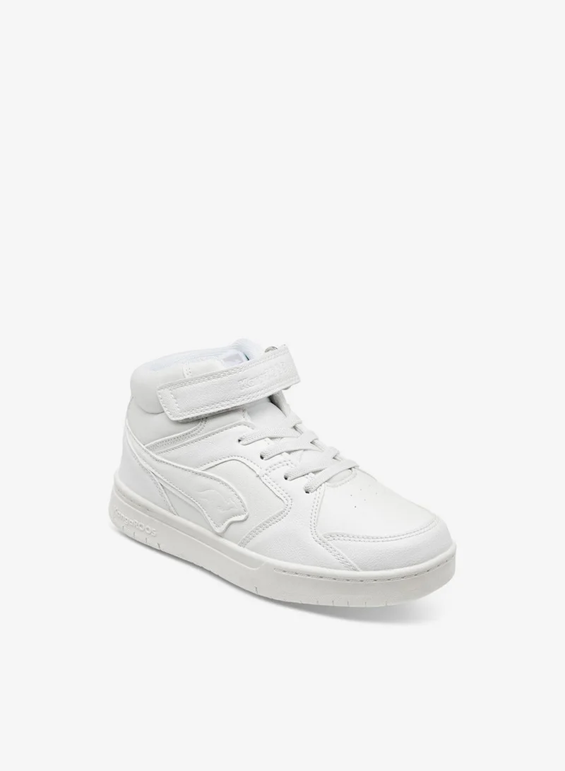 كانغاروس حذاء أطفال مرتفع بألواح وإغلاق بشريط لاصق