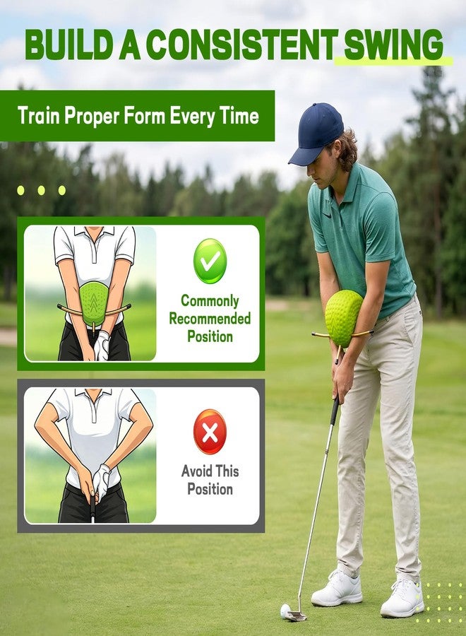 HolyElks The Connector Golf Swing Trainer for Posture and Arm Position Correction - Image 2