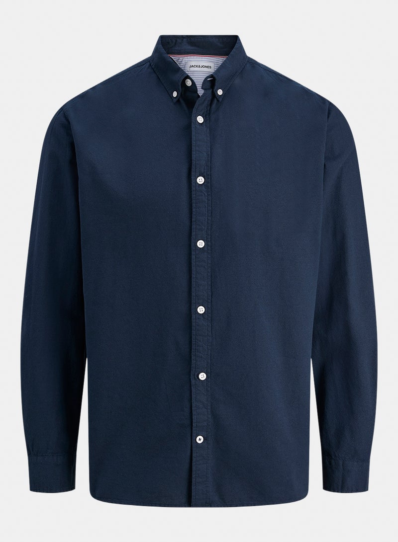 Jjoxford Detail Shirt Ls