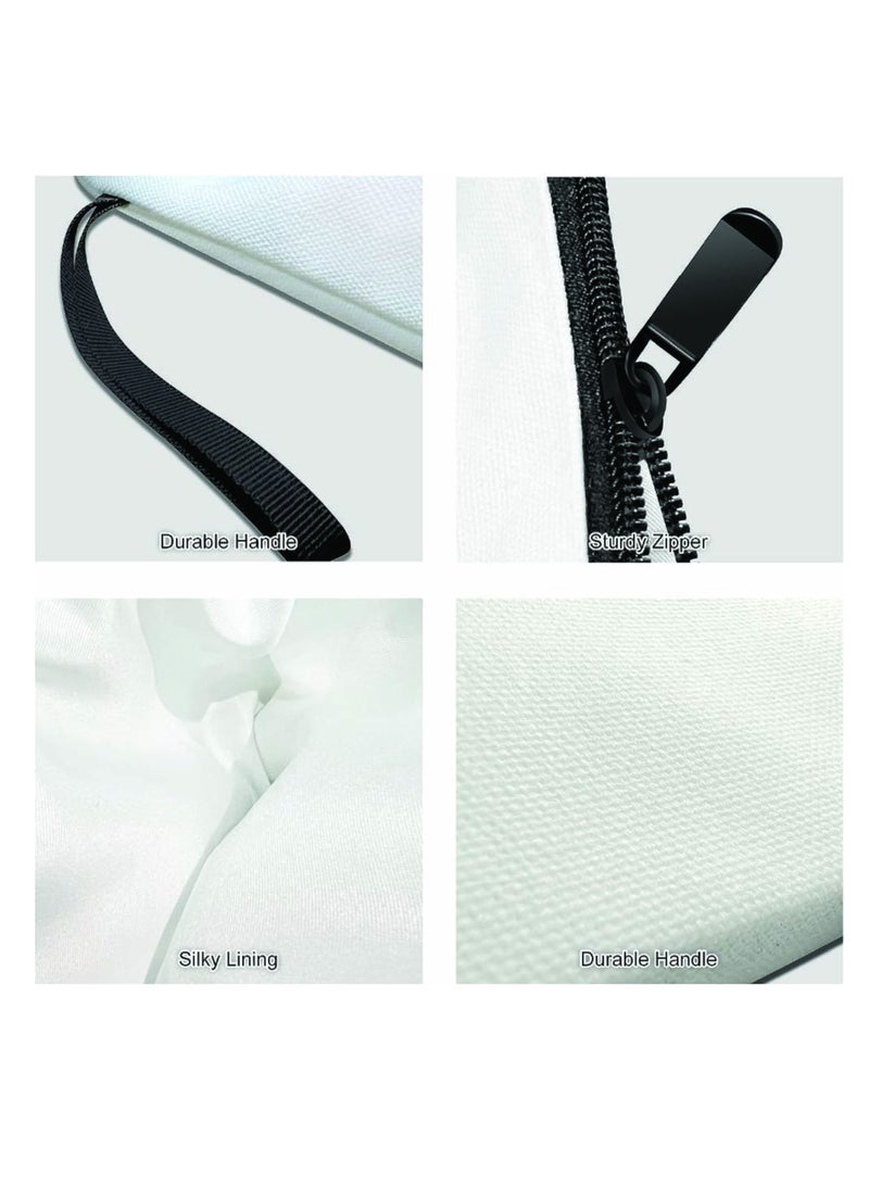 برينت شوب فور مي حقيبة مستحضرات التجميل الأولية ذات الحروف الأولى - حقيبة المكياج ذات الحروف الأولى - مثالية لتنظيم السفر - حقيبة مستحضرات التجميل للنساء - هدية لرمضان - حقيبة مكياج ذات تصميم أولي - Image 5