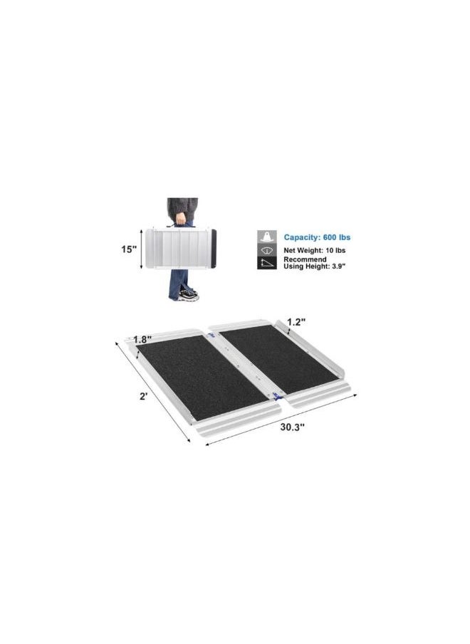 Generic - 2 Feet Portable Wheelchair Ramp - Image 1