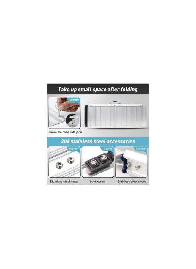 Generic - 2 Feet Portable Wheelchair Ramp - Image 1