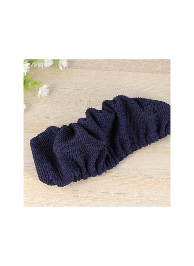 WYBOT - 4pcs Office Chair Armrest Cover Removable Arm Rest Covers for Elbows Forearms Pressure Relief Navy - Image 1