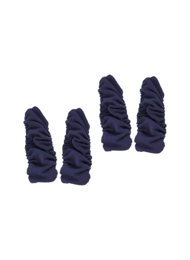 WYBOT - 4pcs Office Chair Armrest Cover Removable Arm Rest Covers for Elbows Forearms Pressure Relief Navy - Image 1