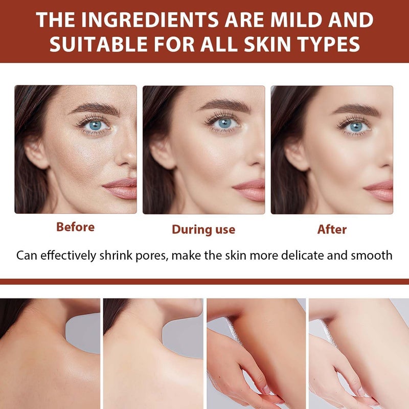 2PCS Purifying Exfoliating Gel, Facial Exfoliator Cleanser, Exfoliating Face Scrub, Exfoliating Gel Scrub for Face, Gentle Exfoliating Facial Cleanser for All Skin Types, Cleans Dirt & Oils - Image 4