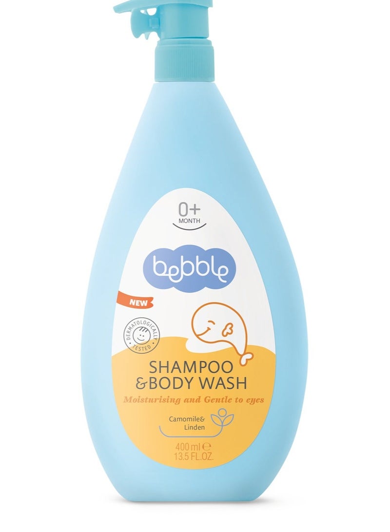 Bebble Shampoo & Body Wash 400 ml Camomile & Linden