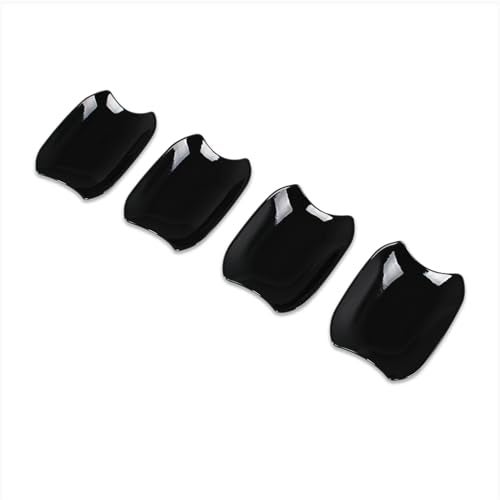 Beautost Fit for Chevrolet Silverado 2019 2020 2021 2022 2023 2024 2025 2026Colorado 2024 2025 2026 Door Bowl Handle Cover Trims Piano Black - Image 1