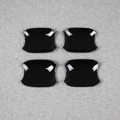 Beautost Fit for Chevrolet Silverado 2019 2020 2021 2022 2023 2024 2025 2026Colorado 2024 2025 2026 Door Bowl Handle Cover Trims Piano Black - Image 3