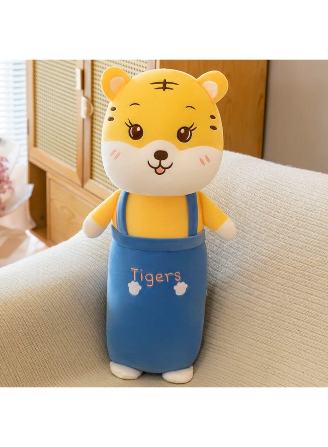 Tickles Cute Tiger Soft Stuffed Plush Pillow Animal Toy for Kids Boys & Girls Birthday Gifts (Color: Blue Size: 35 cm) - Image 1