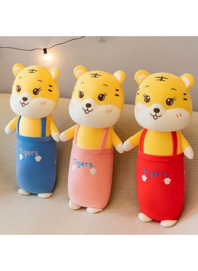 Tickles Cute Tiger Soft Stuffed Plush Pillow Animal Toy for Kids Boys & Girls Birthday Gifts (Color: Blue Size: 35 cm) - Image 2