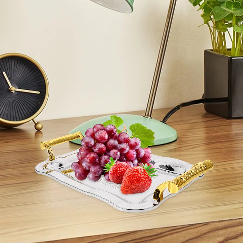 📦 صينية تقديم بتصميم أوروبي أناقة ومتانة للاستخدام المتعدد - Image 5