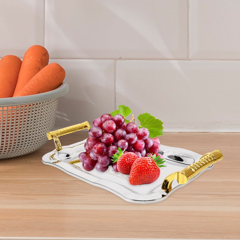 📦 صينية تقديم بتصميم أوروبي أناقة ومتانة للاستخدام المتعدد - Image 3
