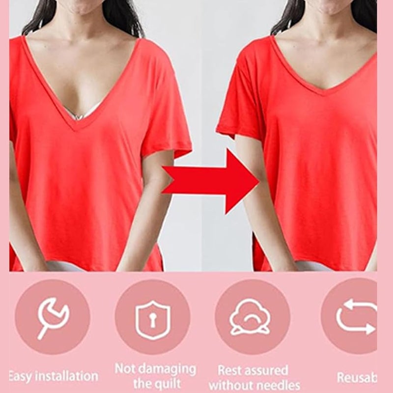 Portable Sewing Machine Hemming Gun Quick Clothing Fixer Stitch Tool Pink - Image 4