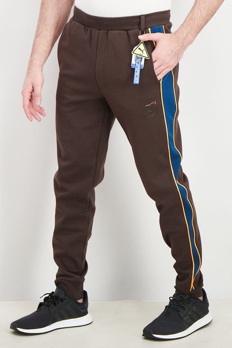 PUMA Men Sportswear Fit X Ader T7 Track Pants, Mole  - Image 4