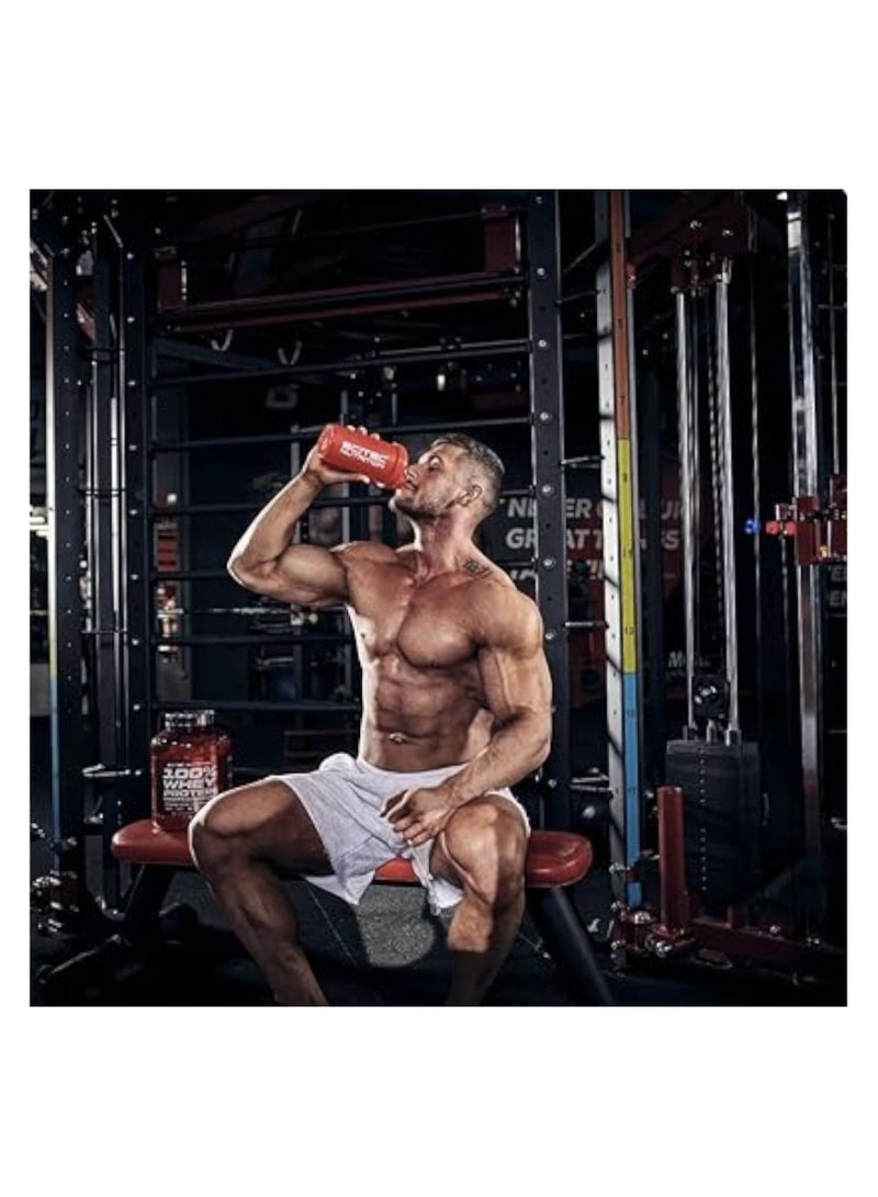 SCITEC NUTRITION مسحوق بروتين مصل اللبن 100% بروفيشينال بنكهة قهوة مثلجة مع أحماض أمينية مضافة، 78 حصة - Image 3