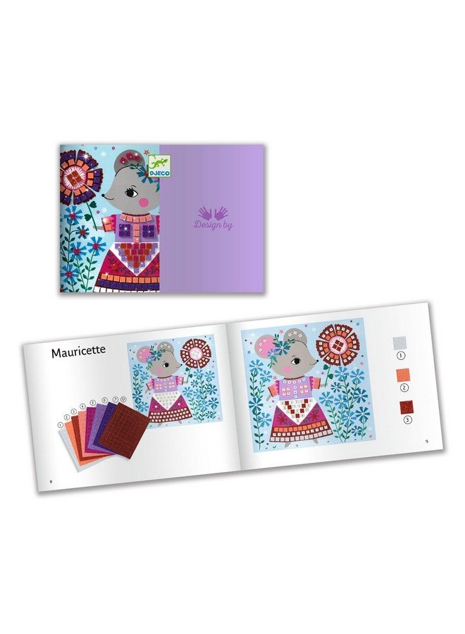 DJECO Lovely Pets Sticker Mosaic Craft Kit - Image 3
