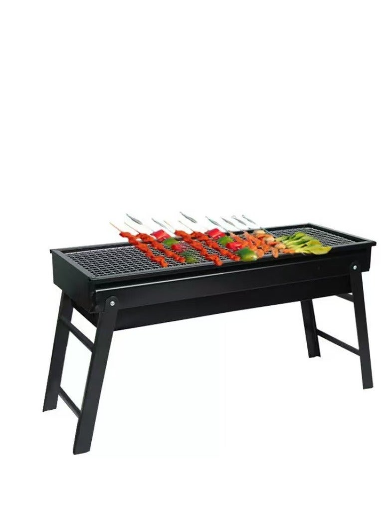 Barbecue grill outdoor barbecue grill household barbecue grill foldable portable simple camping barbecue grill - Image 1