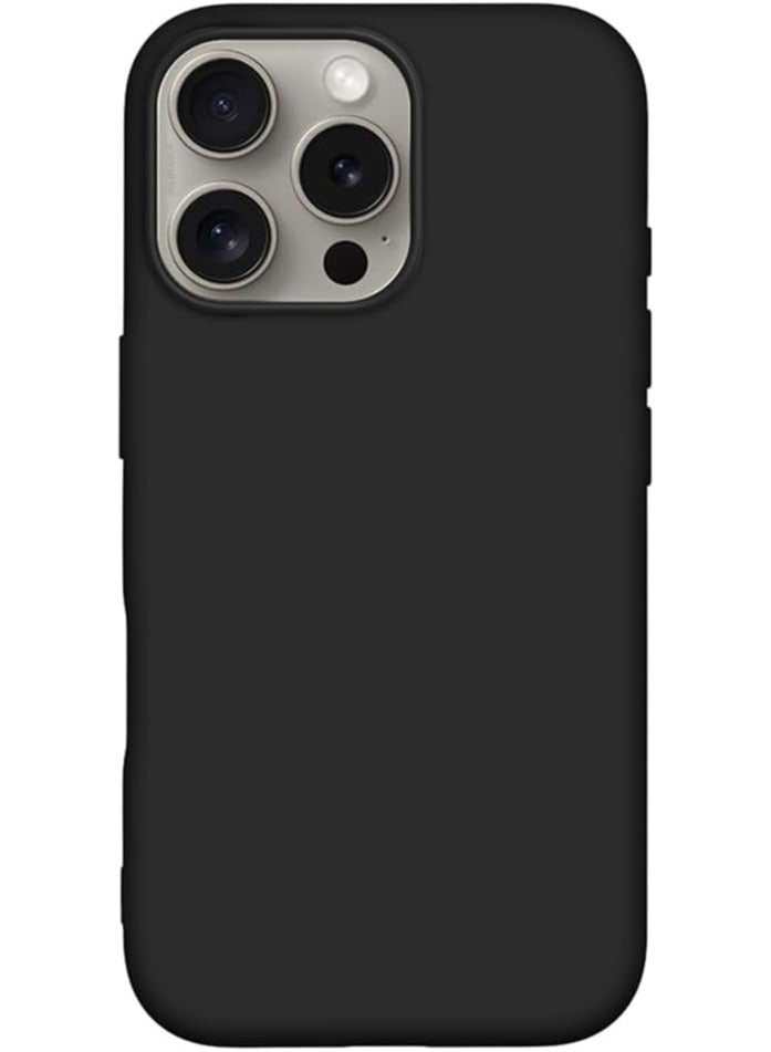 Liquid Silicone iPhone 16 Pro Max Case - Ultra Slim, Drop Protection, Soft Anti-Scratch Microfiber Lining (Model H) - Image 2