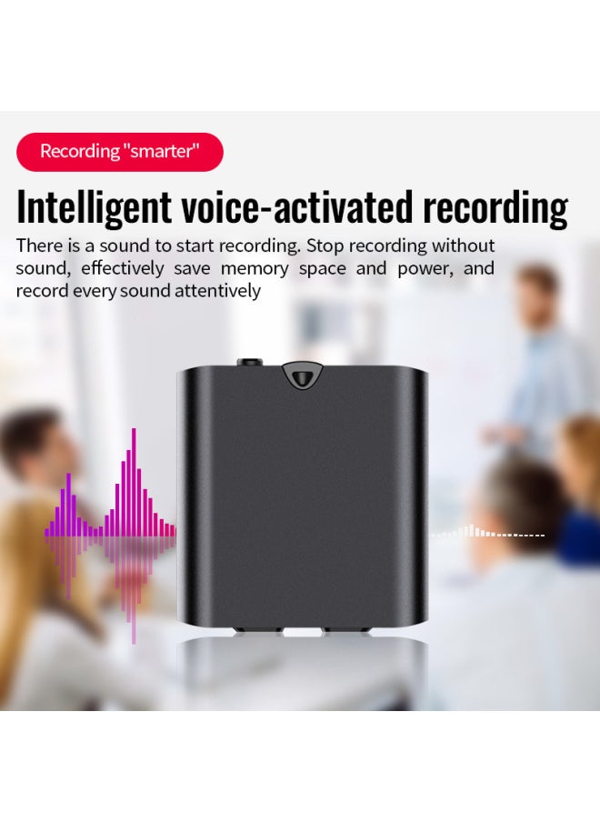 Generic - Q63 Compact Magnetic Recording Pen High-definition Noise Reduction Recorder One-click Recording Pen For Students In Class Wholesale-Colors:Black-Capacity:16GB - Image 1