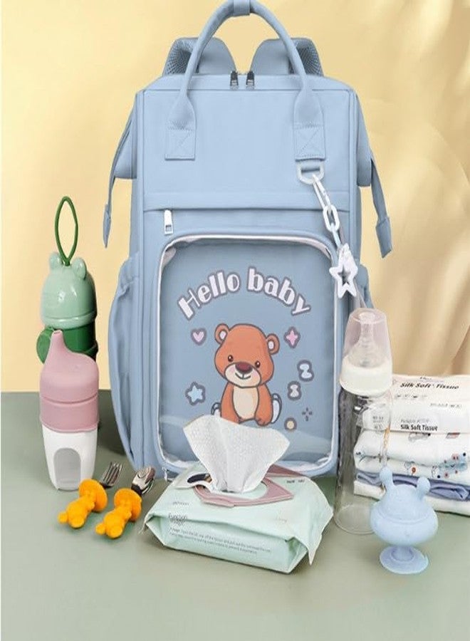 Winnies Diaper Bag For New Born Baby/Maternity Bags For Mother With Multi Compartments, Insulated Bottle Pockets (Red) - Image 5