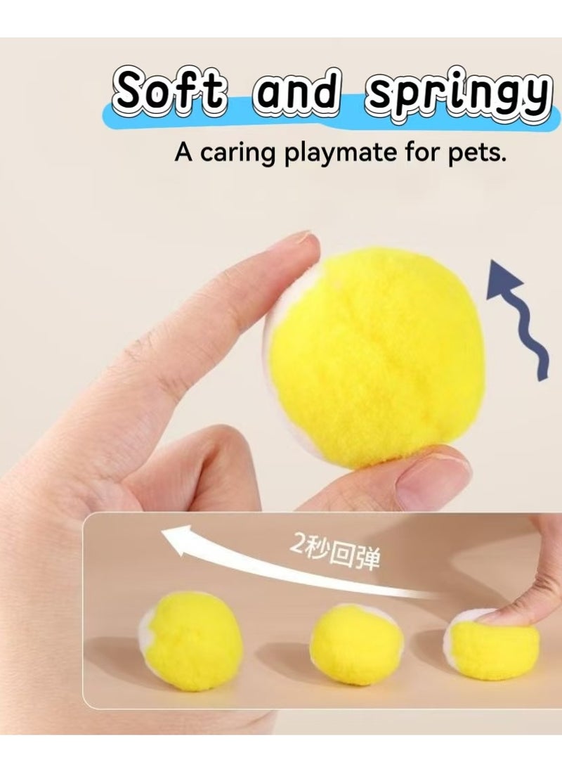 Cat Toy Set Kitten Toys Cat Ball Interactive Cat Toy Ball For Medium Sized Cats And Small Kitten - Image 2