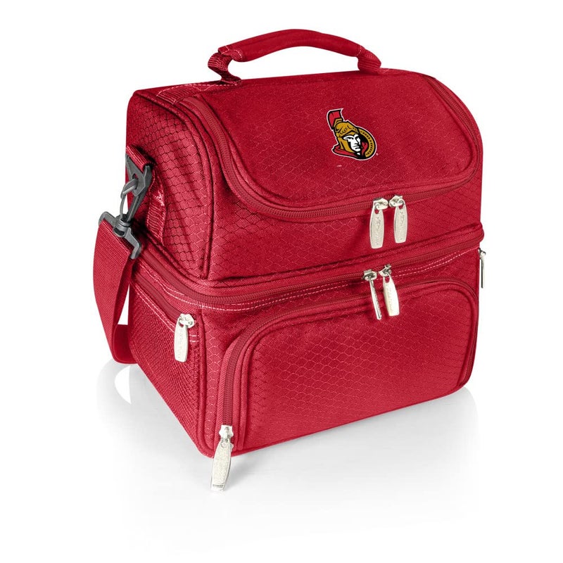 PICNIC TIME NHL Ottawa Senators Pranzo Lunch Bag Insulated Lunch Box with Picnic Set Lunch Cooler Bag - Image 2