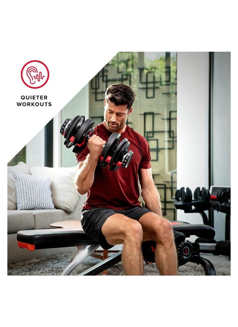 Adjustable Double Dumbbell, Professional Comprehensive Training Equipment for Home Gym, Non-Slip Handle, Rust-Resistant