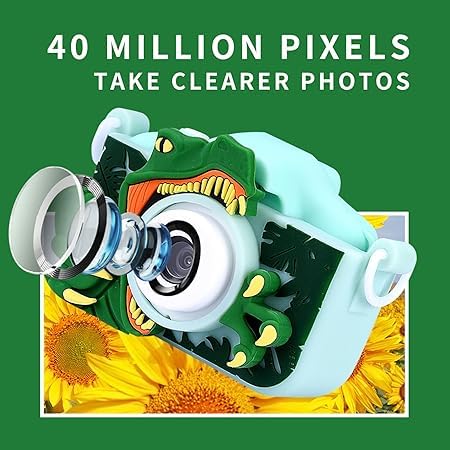 BLiSS HUES Digital Camera for Kids (Green 2) - Image 2
