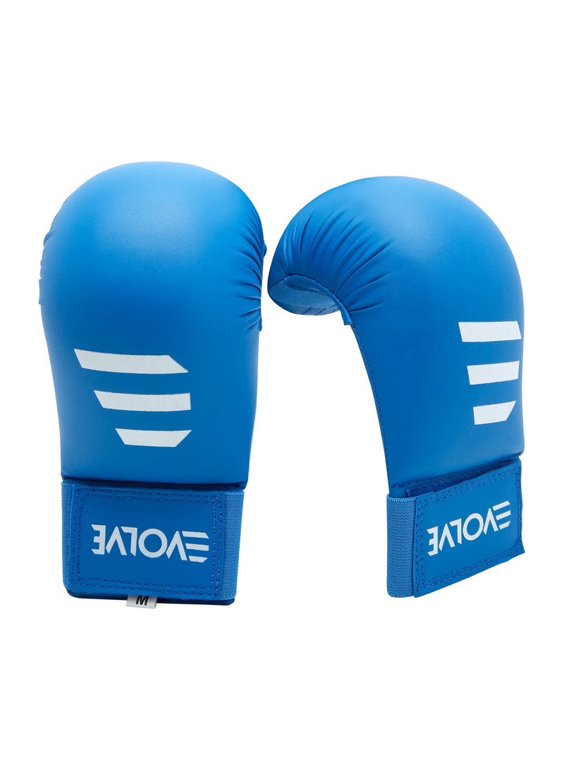 Evolve Karate Gloves | Lightweight Foam Padded Karate Gloves for Kids with Adjustable Straps - Image 2