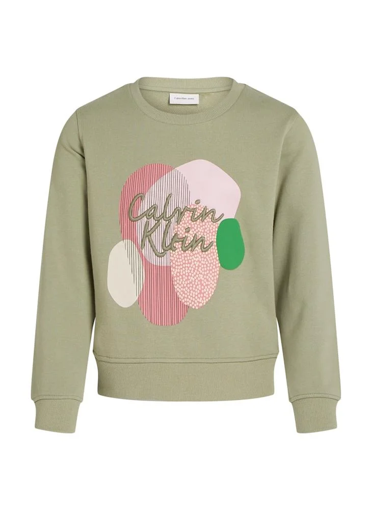 Calvin Klein Jeans Youth Graphic Logo Sweatshirt