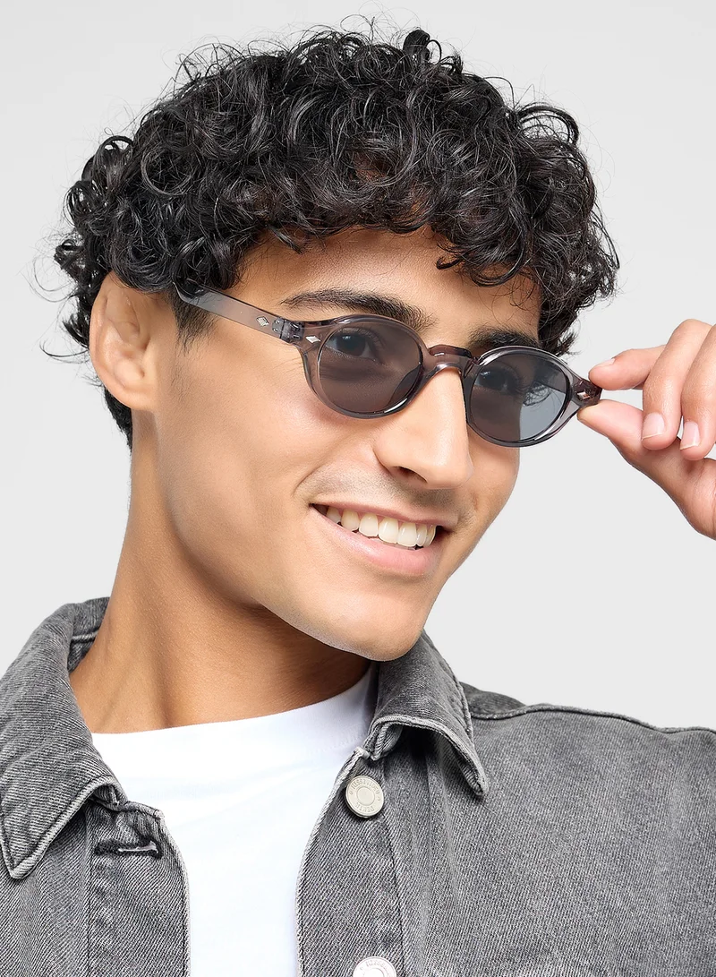 Seventy Five Retro Round Sunglasses