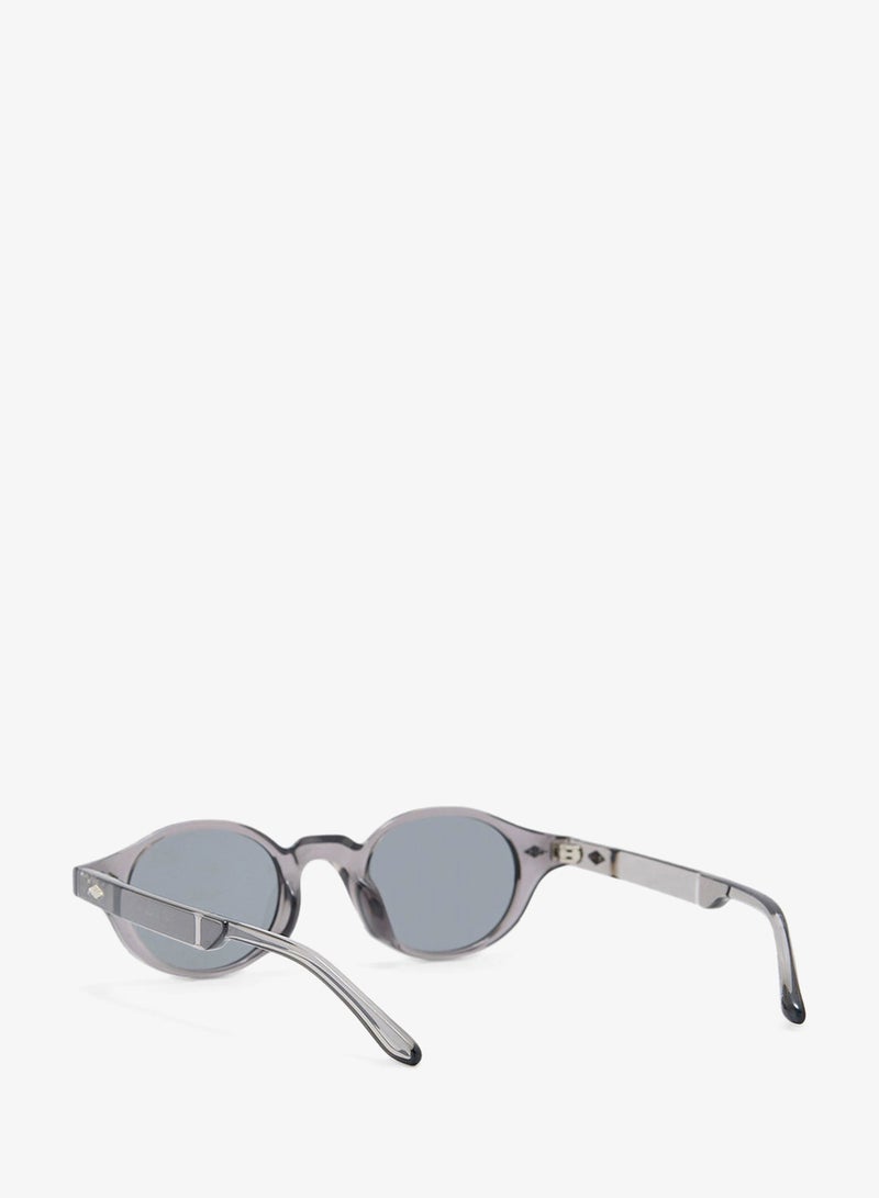 Seventy Five Retro Oval Acetate Sunglasses - Image 2