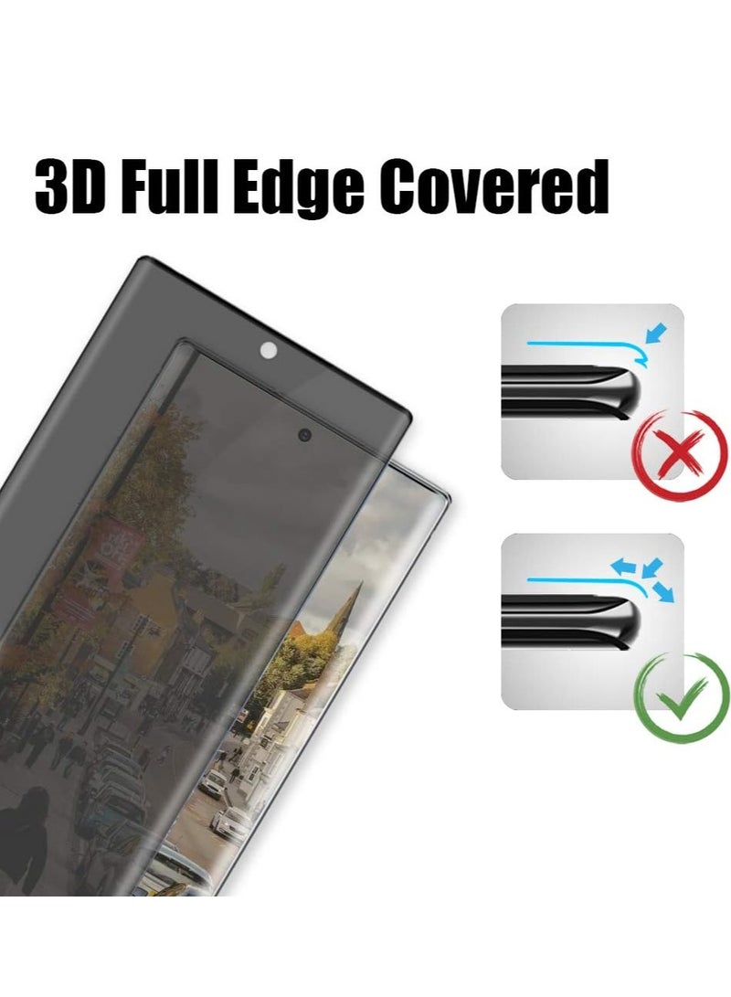ELTRAZONE Privacy Screen Protector for Samsung S22 ULTRA - 10 x Better Life than Tempered Glass - Do It Yourself (2pack) - Image 5