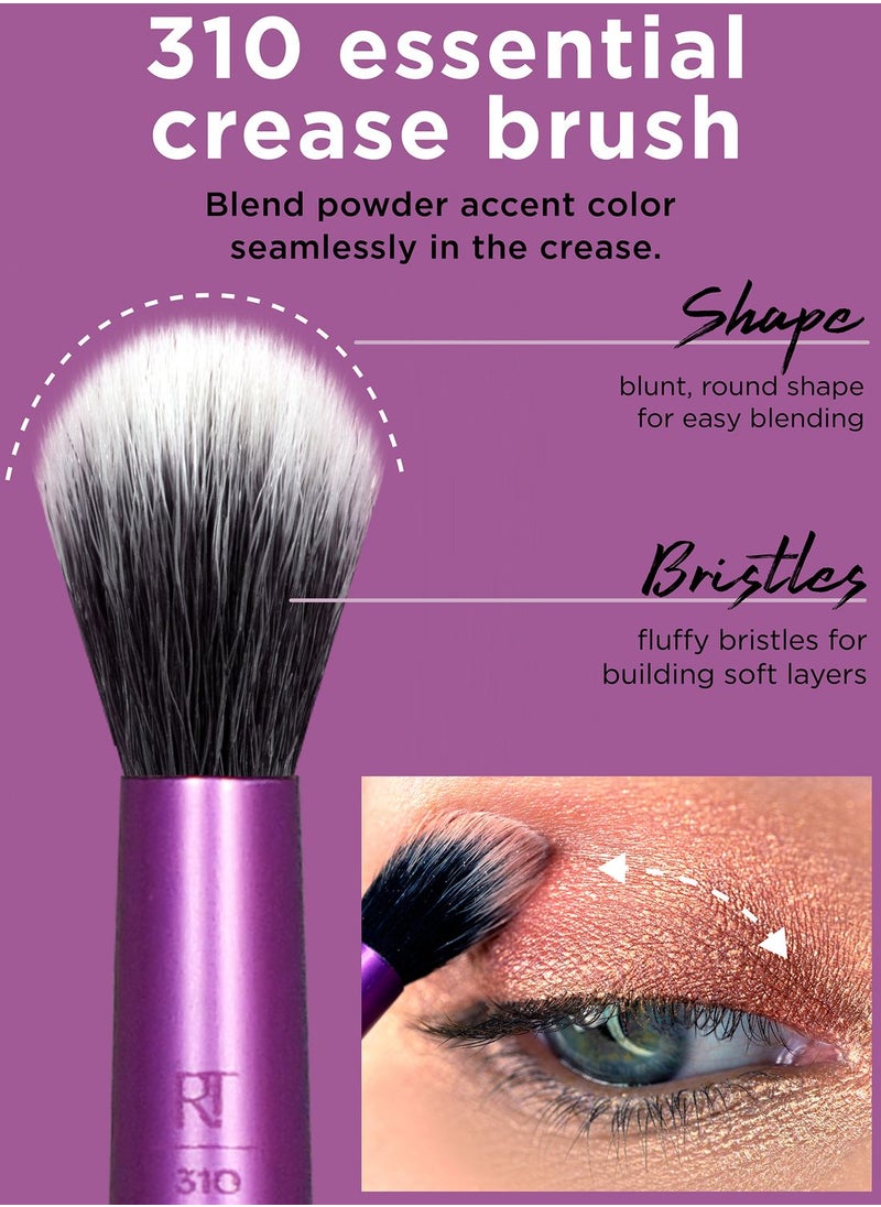 REAL TECHNIQUES Everyday Eye Essentials - 8 Brushes  - Image 4